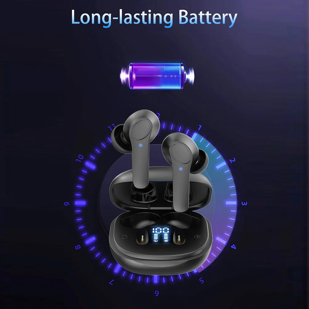 B11 Translator Earbuds 144 Languages Real Time Translator Earphones Smart Voice Translator Earbuds ENC Noise Canceling Wireless High Accuracy Translator Headphones