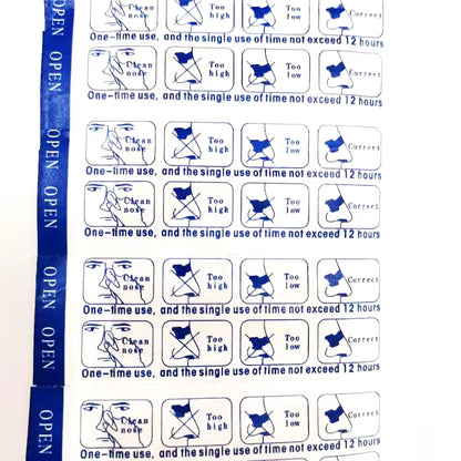 100/200/300PCS Breath Nasal Strips Right Aid Stop Snoring Nose Patch Good Sleeping Patch Product Easier Breath Random Pattern